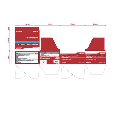 Box (Amgv0122 Hydrocortisone Cream 1 0.9g Carton Sachet Page 1)